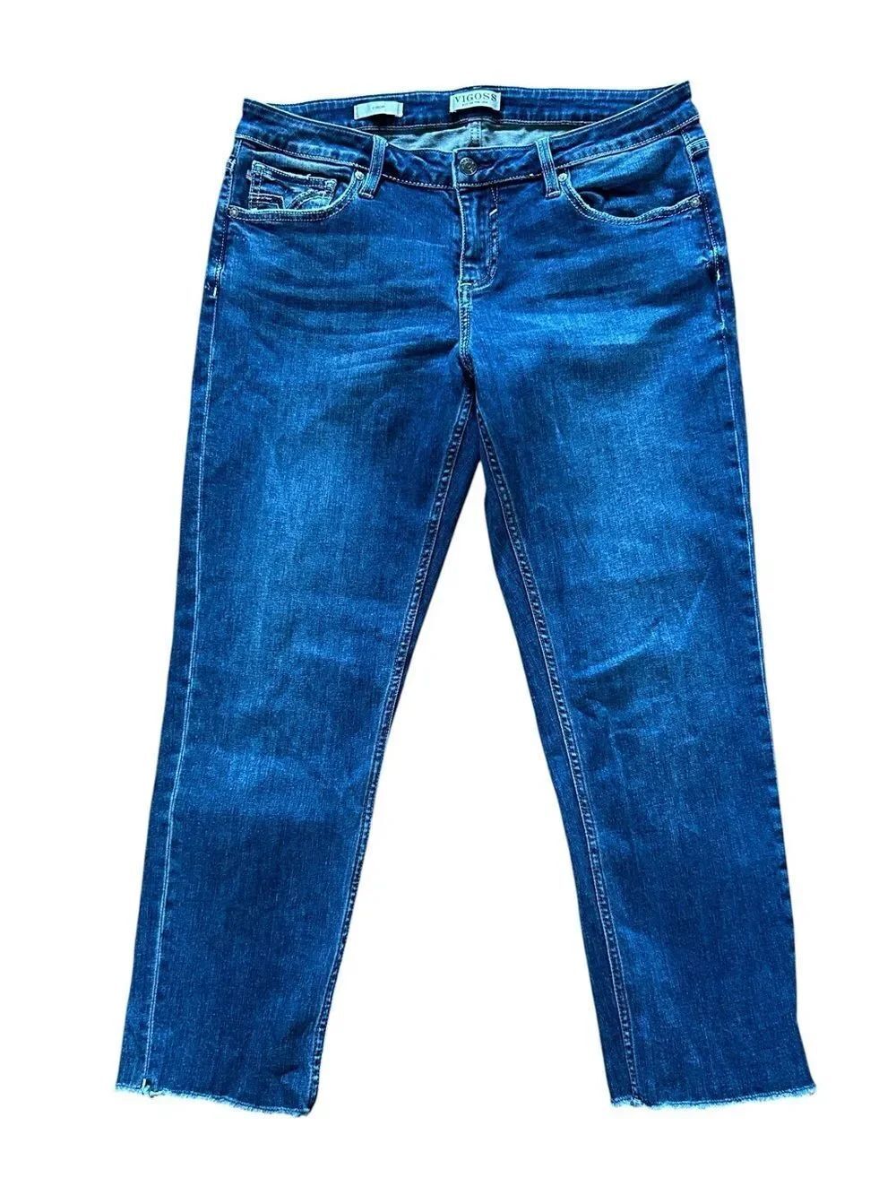 Vigoss Cropped Straight Jeans